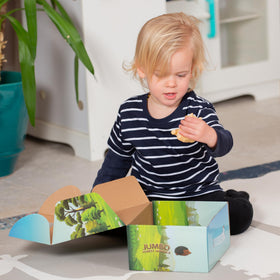 Learning Minds rabbit figure promotes gentle play and creative forest storytelling