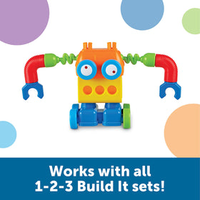 Learning Resources 1-2-3 Build It Robot Factory suitable for ages 2 and up