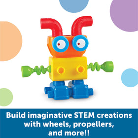 Learning Resources 123 Build It Robot Factory beginner-friendly designs support early engineering