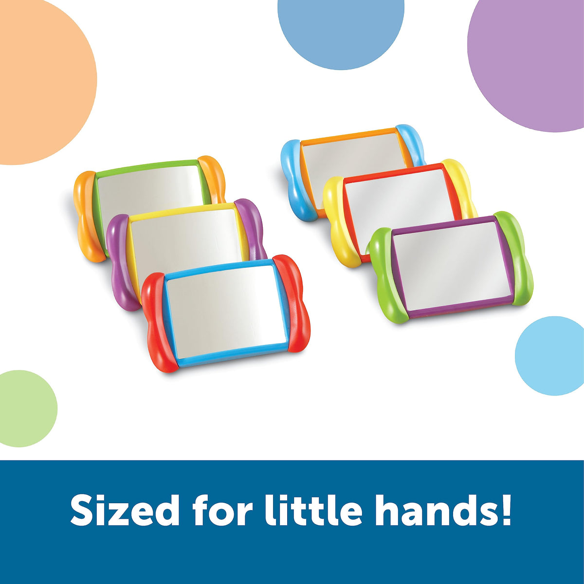 Learning Resources All About Me mirrors encourage body awareness during interactive activities