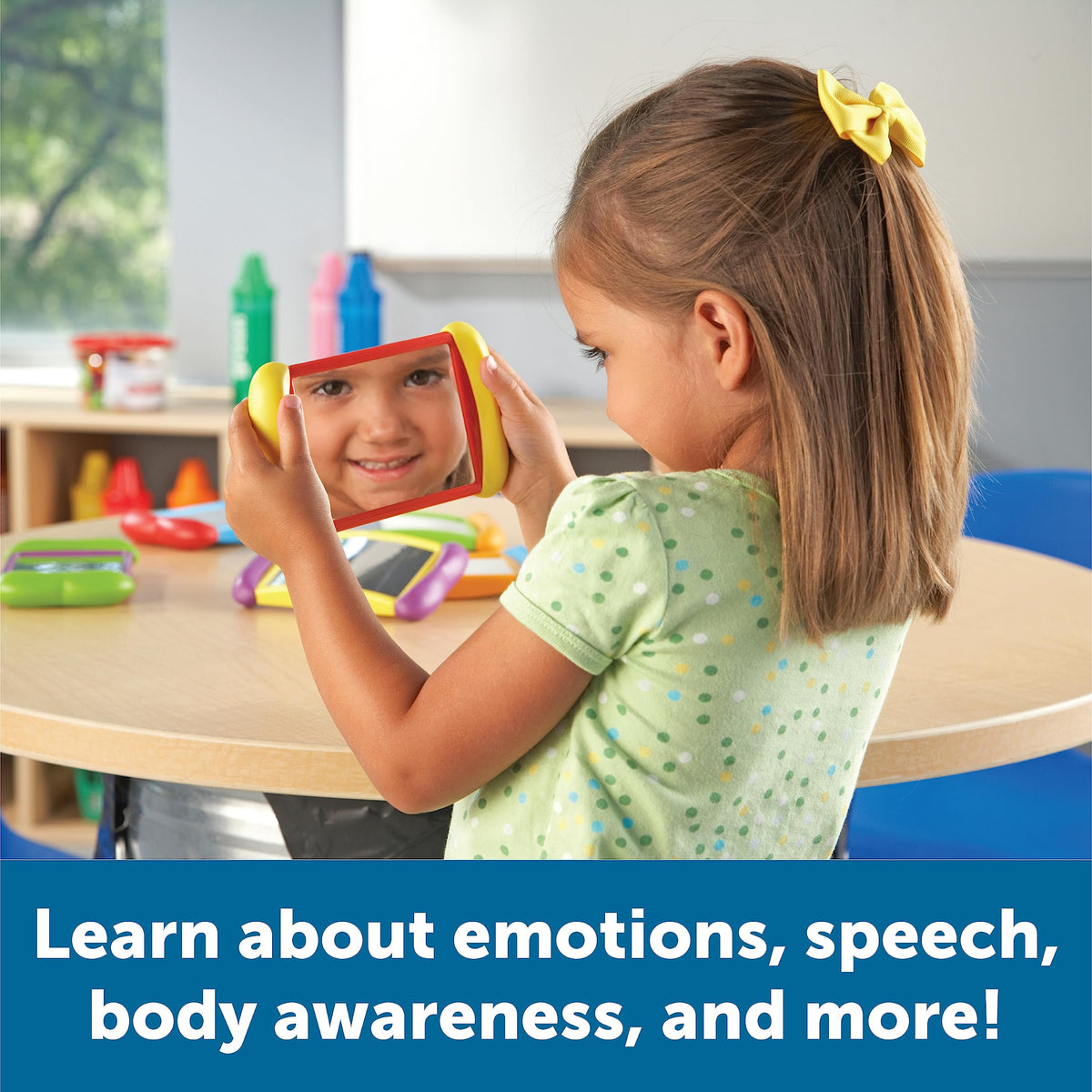 Learning Resources All About Me six-piece set enables varied body-awareness activities for young children