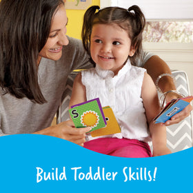 Learning Resources All Ready barn-theme foam mat for shape play and fine motor practice.