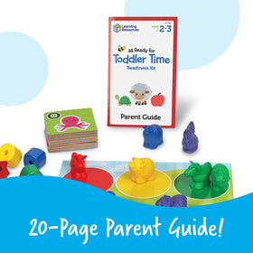 Learning Resources All Ready number cards promote counting practice and number sense.
