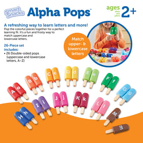 Learning Resources Alpha Pops versatile for home, classroom, and small group learning.