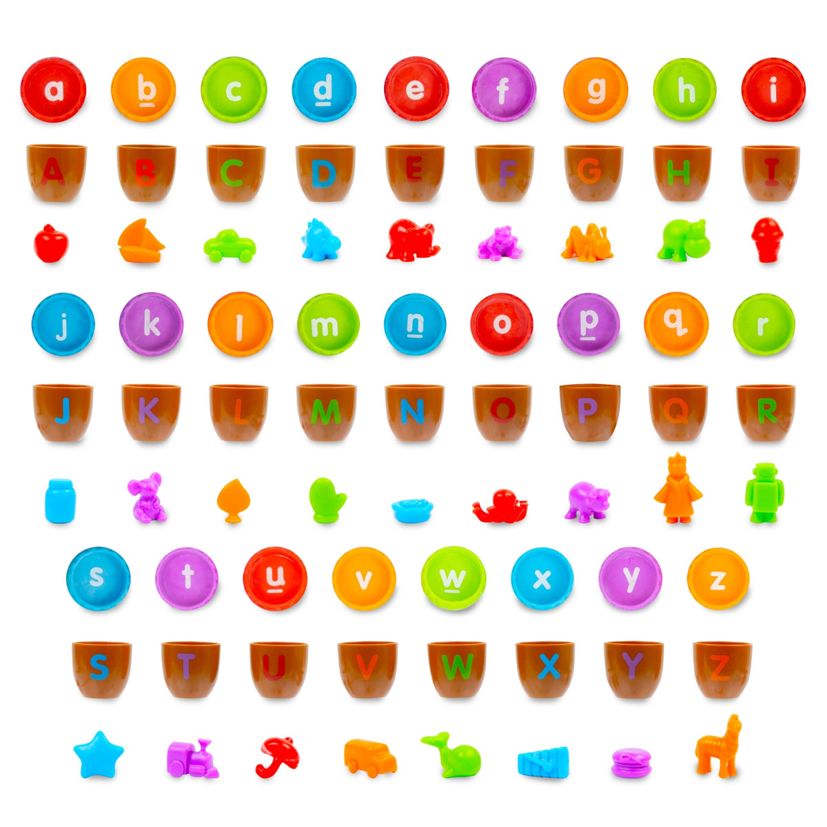 Learning Resources Alphabet Acorns Multi-Game Ideas showcases versatile learning activities