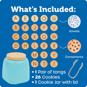 Learning Resources Alphabet Cookie Jar classroom-ready for preschool activities and home learning.