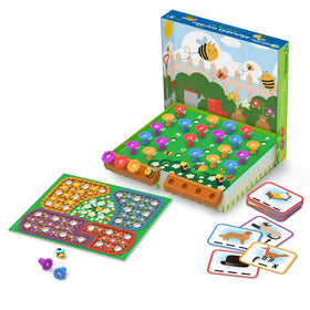 Learning Resources Alphabet Garden double-sided mats invite imaginative garden adventures.