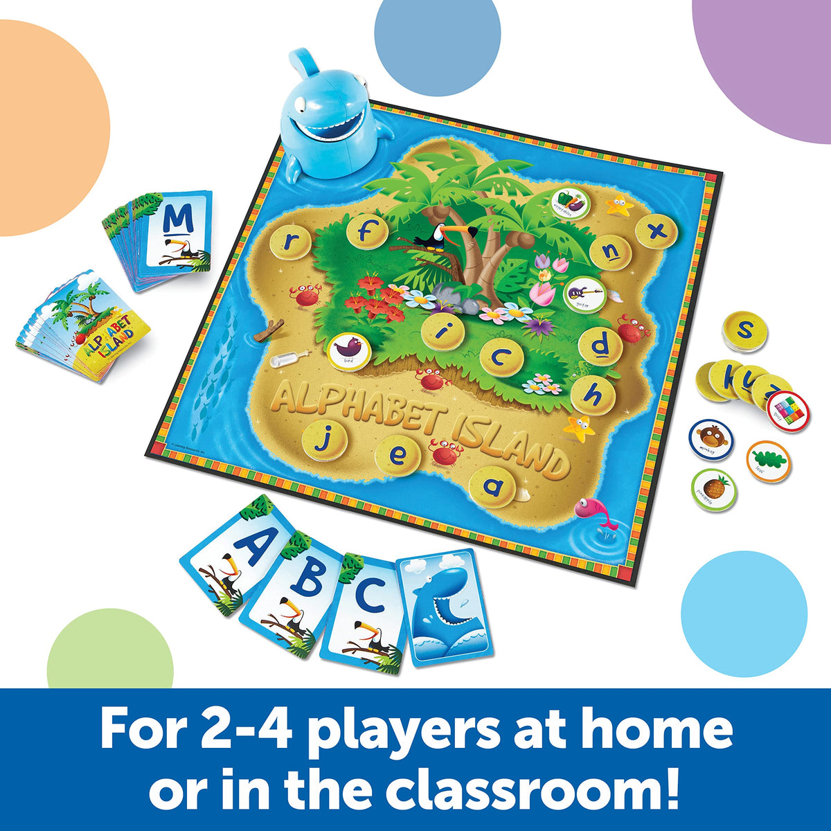 Learning Resources Alphabet Island Benny the shark piece for engaging play