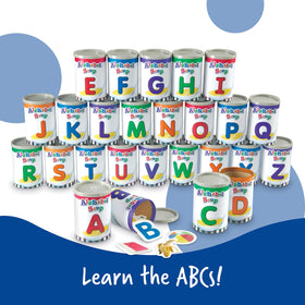 Learning Resources Alphabet Soup Sorters letter cards for quick recognition practice