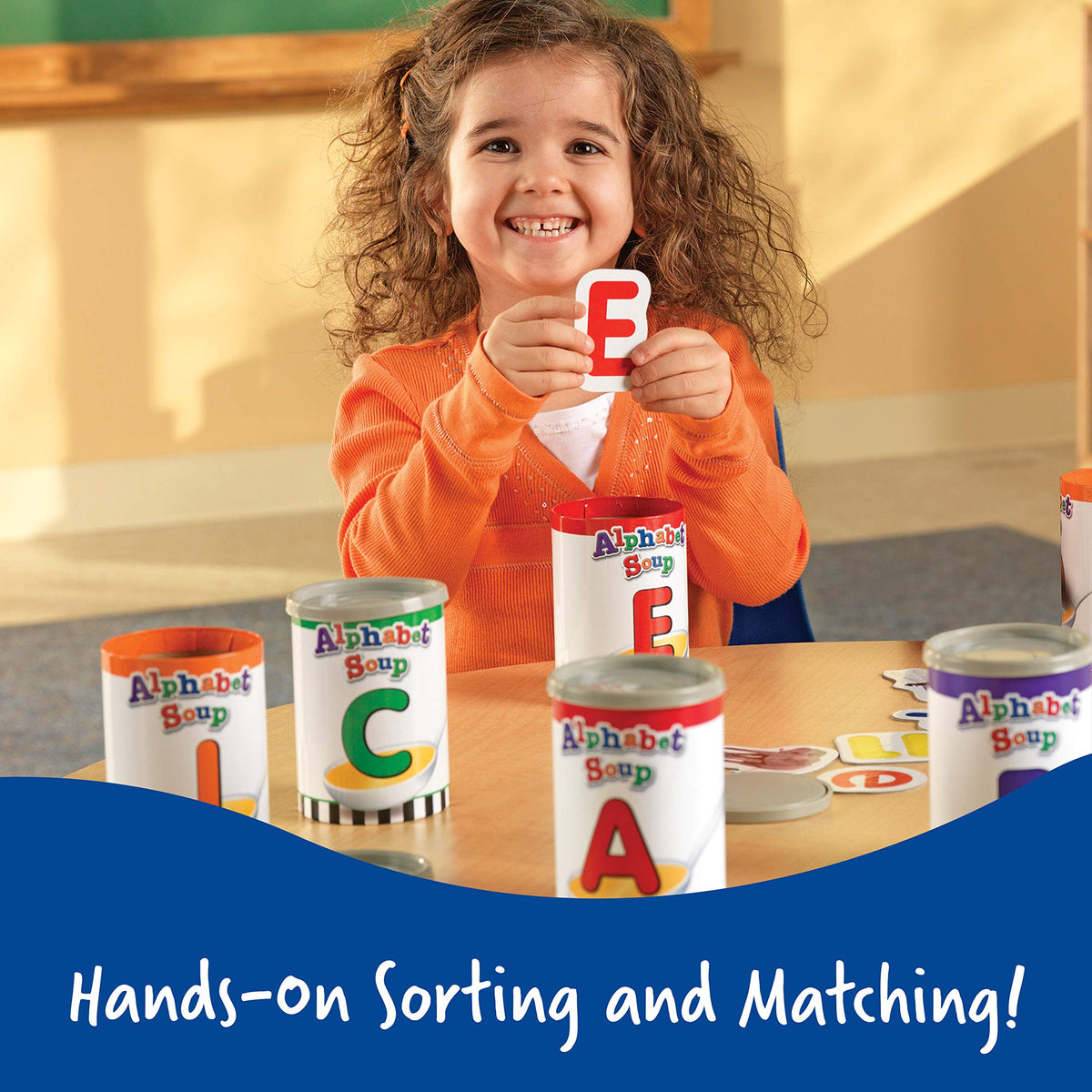 Learning Resources Alphabet Soup Sorters photo cards with real-life objects