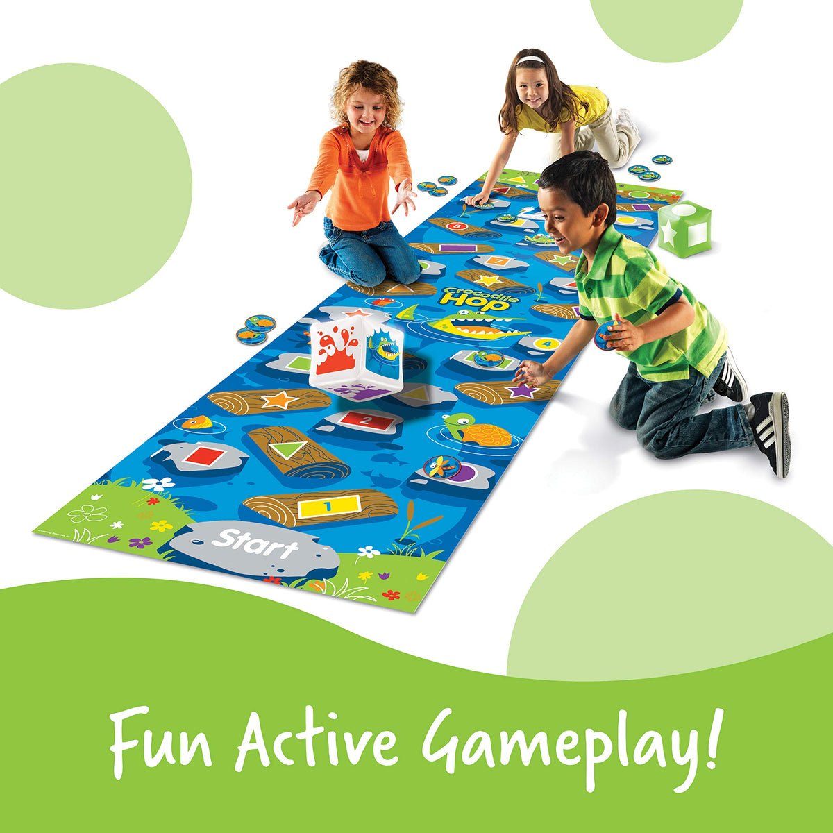 Learning Resources animal markers support storytelling and color-shape matching during play.