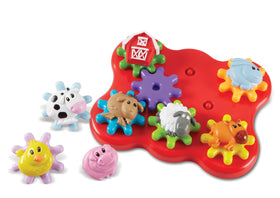Learning Resources Barnyard Friends colorful-gears promoting visual recognition and play