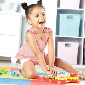 Learning Resources Barnyard Friends calm-noise-free design ideal for transitions