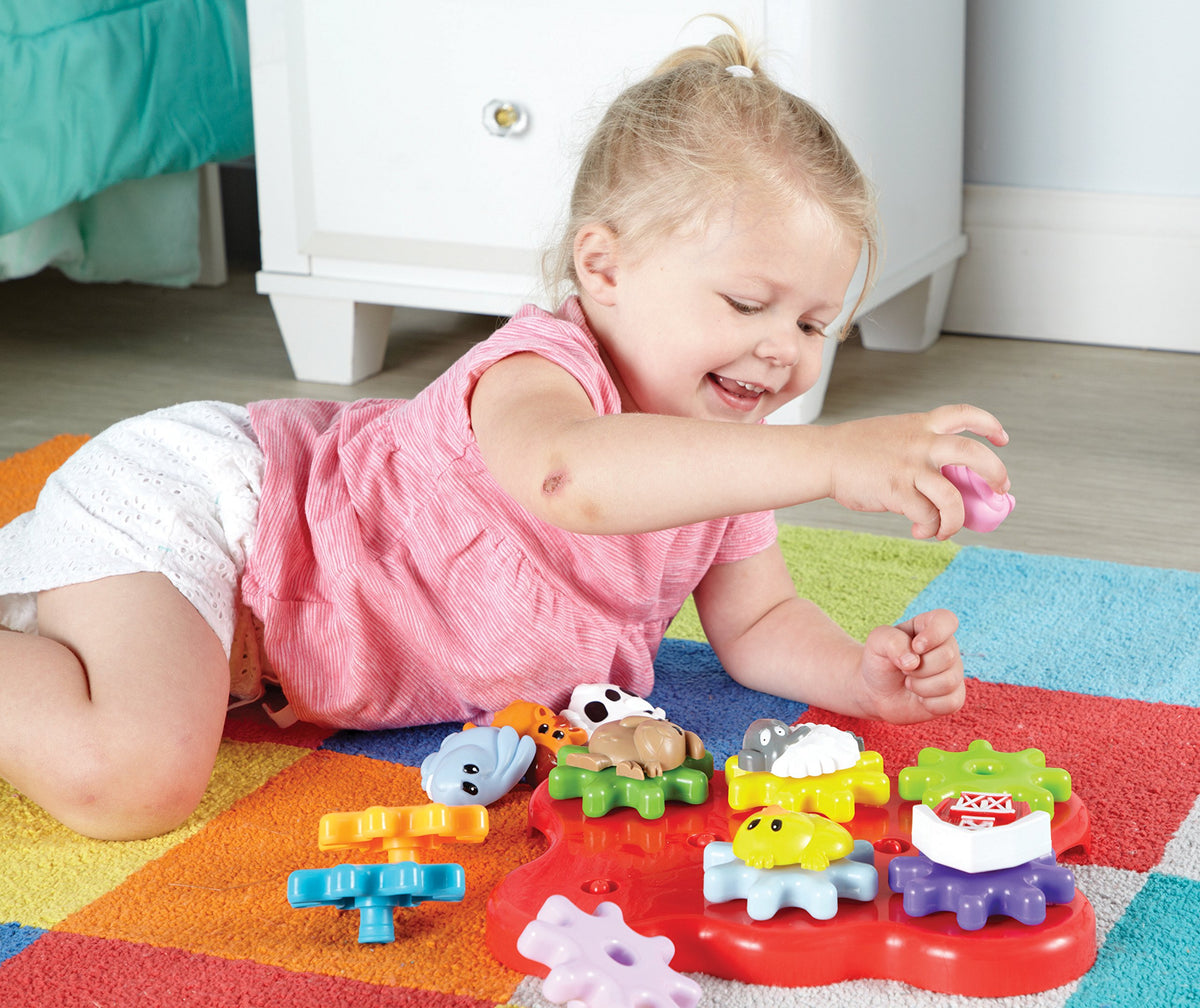 Learning Resources Barnyard Friends removable-animals for storytelling sessions