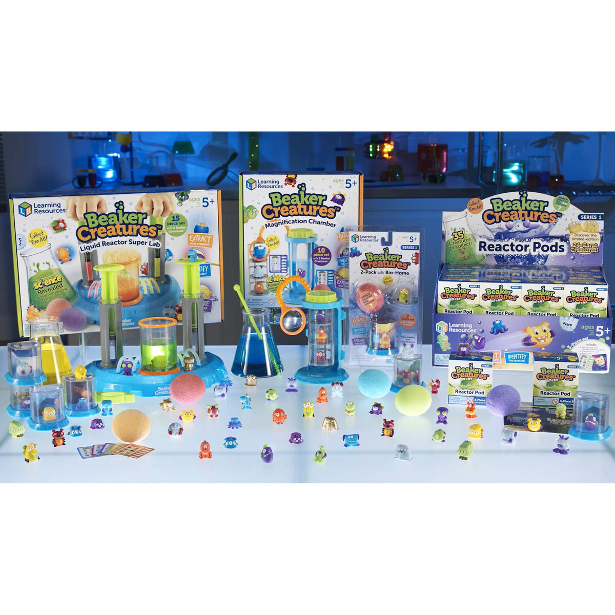 Educational science fun for kids aged 5 and up.