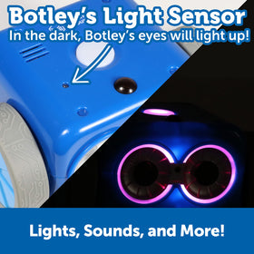 Botley 2.0 light-up effects illuminate coding progress during activities.