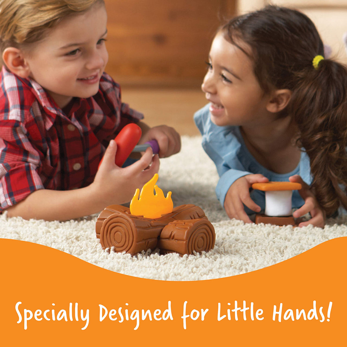 Learning Resources Camp Out glow-in-the-dark lantern for cozy camping fun