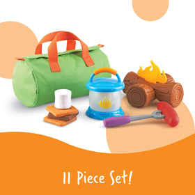 Learning Resources Camp Out marshmallow for safe campsite snacks