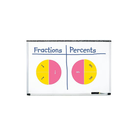 Learning Resources color-coded fraction circles brighten lessons and support quick visual comparisons.