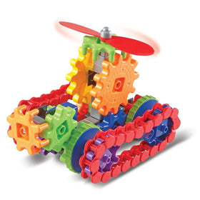 Learning Resources colorfully interlocking gears aid fine motor development