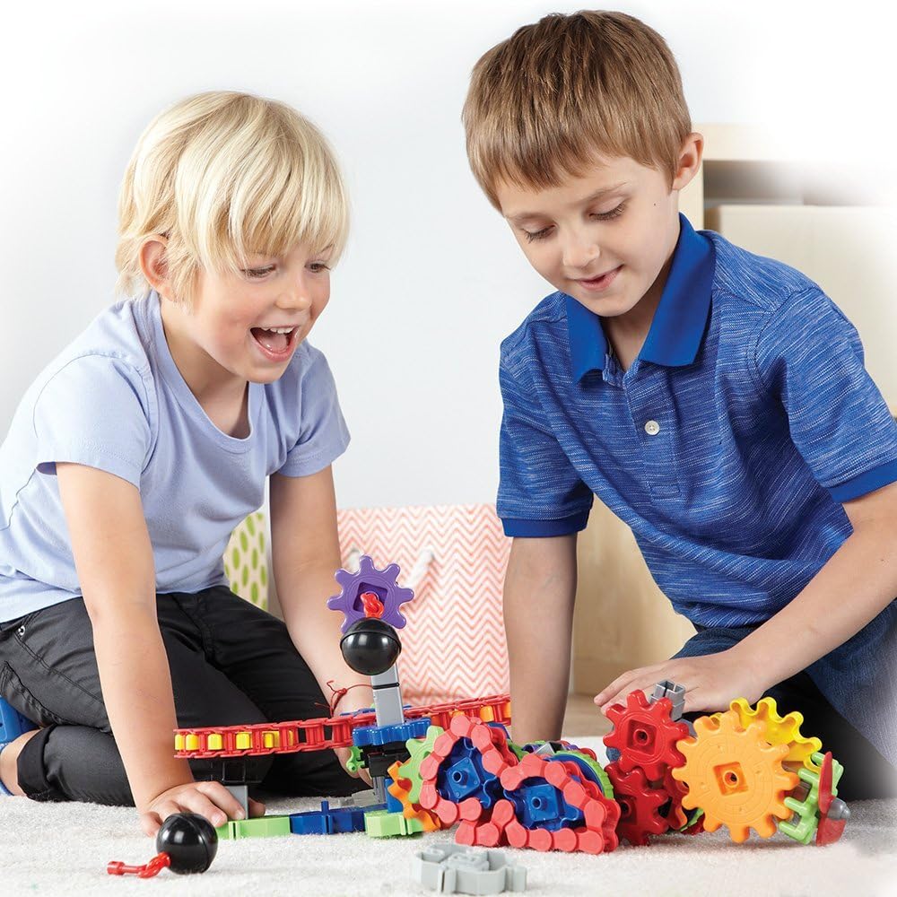 Learning Resources compatibility with other Gears sets expands play opportunities