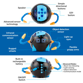 Cooper optical sensing mode helps kids observe light and respond