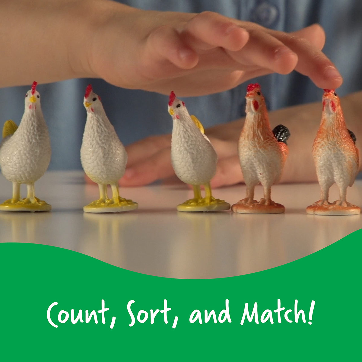 Learning Resources cow counter sturdy piece for counting practice and imaginative play