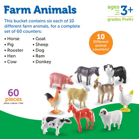 Learning Resources donkey counter rugged counter for counting challenges and pretend farming