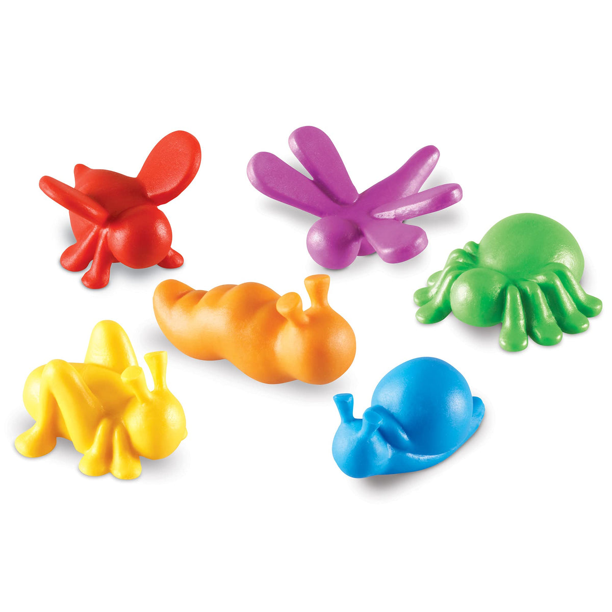 Learning Resources Garden Critter Counters caterpillar counter aids quick comparisons