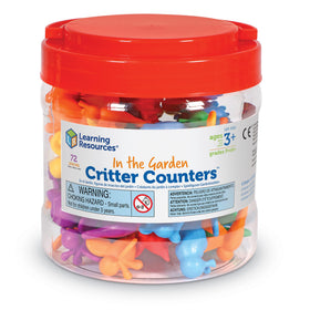 Learning Resources Garden Critter Counters snail counter supports sorting and early number sense