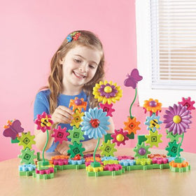 Learning Resources Gears Build & Bloom gears demonstrate spinning motion for hands-on exploration
