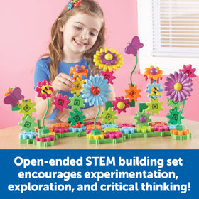 Learning Resources Gears Build & Bloom wiggly stems enable flexible garden designs