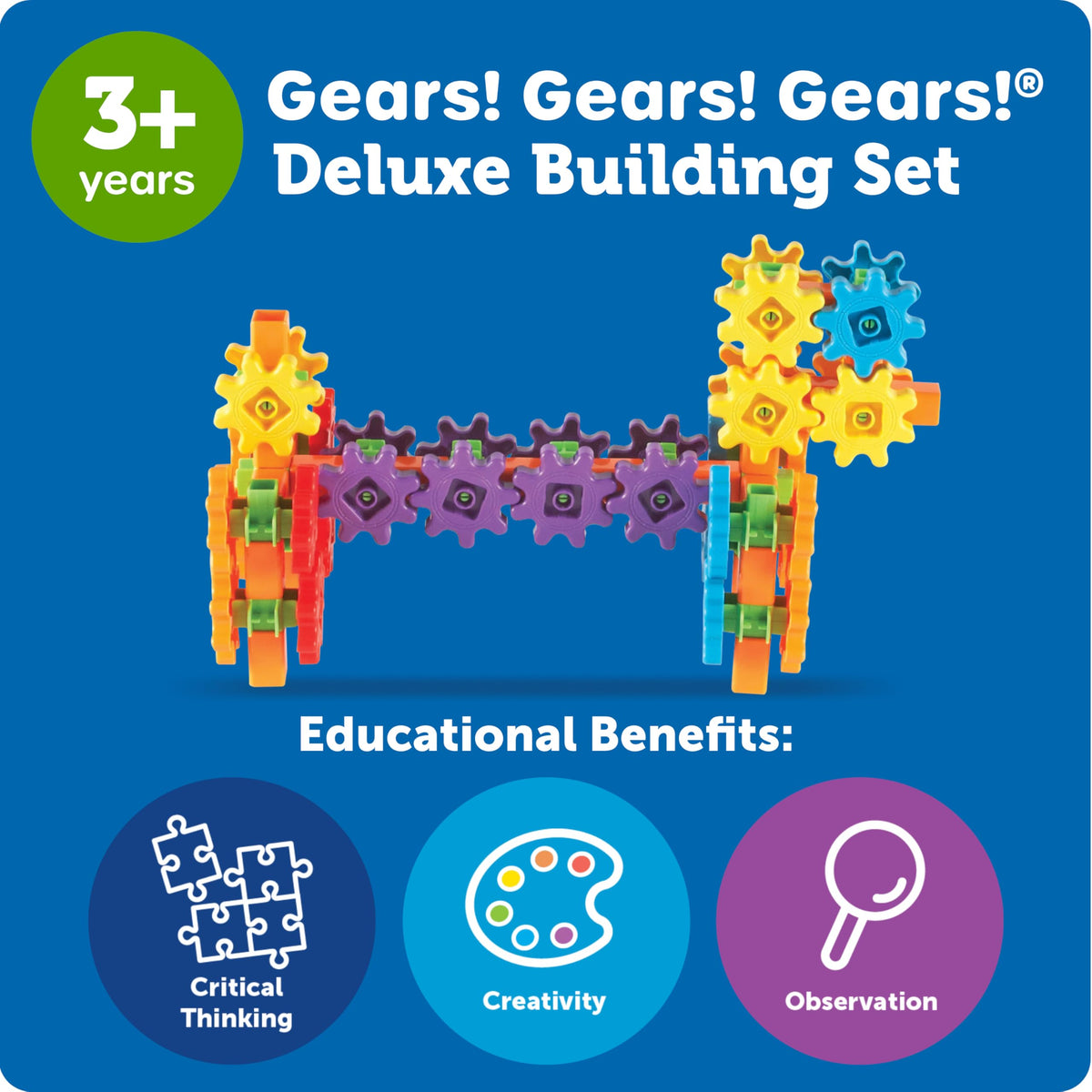Learning Resources compatibility with Wacky Factory and Pulleys Plus expands builds.