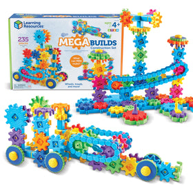 Learning Resources Gears Mega Builds pieces spread sparks unlimited creativity.