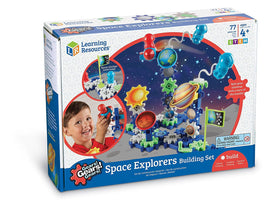 Learning Resources Gears! Space Explorers activity guide boosts structured problem-solving ideas.