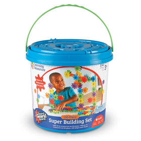 Learning Resources Gears! Gears! Gears! storage tub keeps pieces organized for mess-free setup
