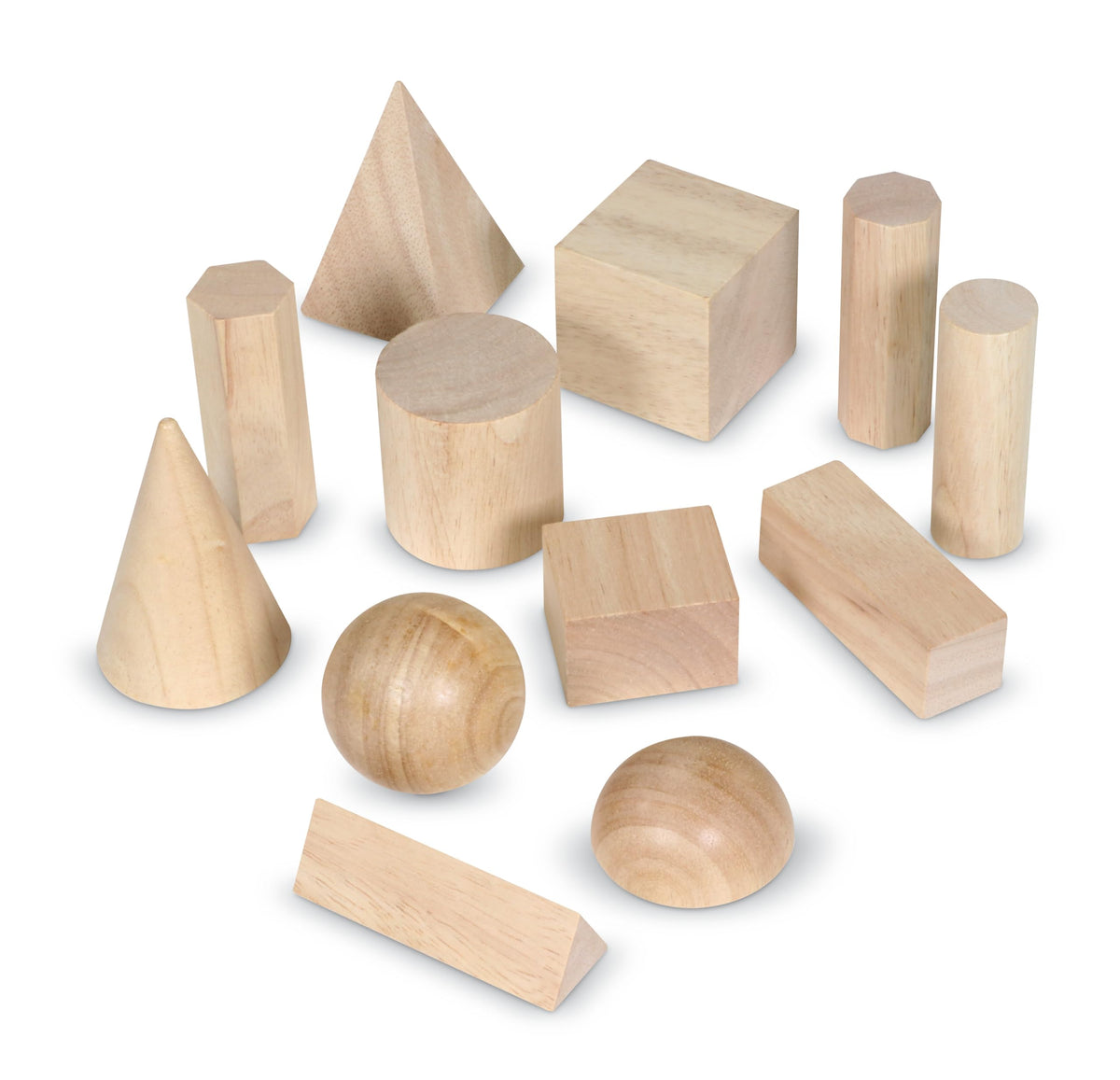 Learning Resources wooden cube for early geometry and counting activities
