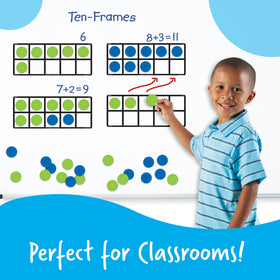 Learning Resources giant ten frame set ideal gift for homeschooling and classrooms