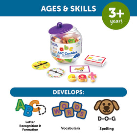 Learning Resources Goodie Games ABC Cookies calm quiet time with hands-on activities.