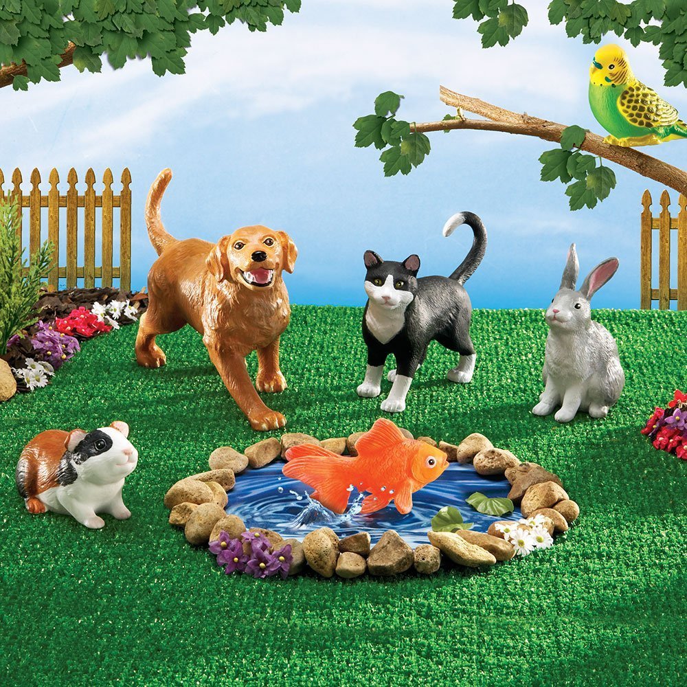Learning Resources Jumbo Domestic Pets fish figure spark curiosity about habitats and care