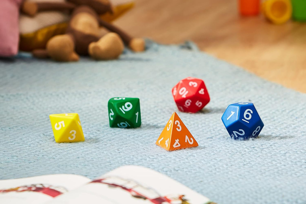 Learning Resources jumbo foam d20 dice invite family game nights