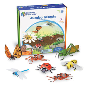 Learning Resources Jumbo Insects Bee – durable insect toy for imaginative play and early science