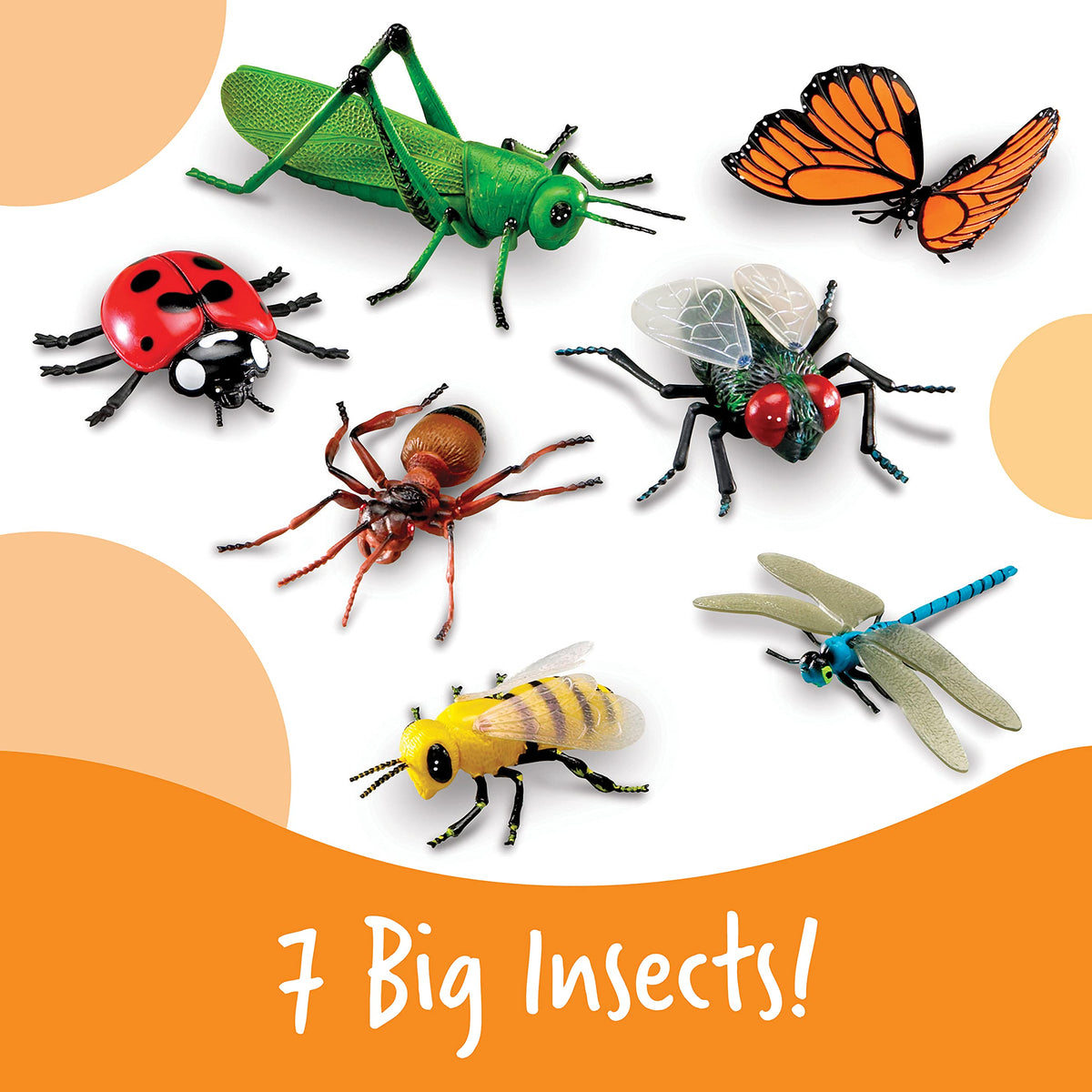 Learning Resources Jumbo Insects Butterfly – large, colorful model for storytelling and sensory exploration
