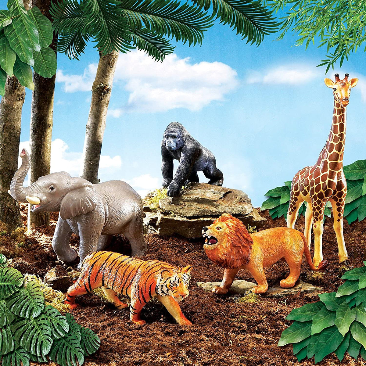 Learning Resources Jumbo Jungle Elephant helps fine motor skills during pretend play.