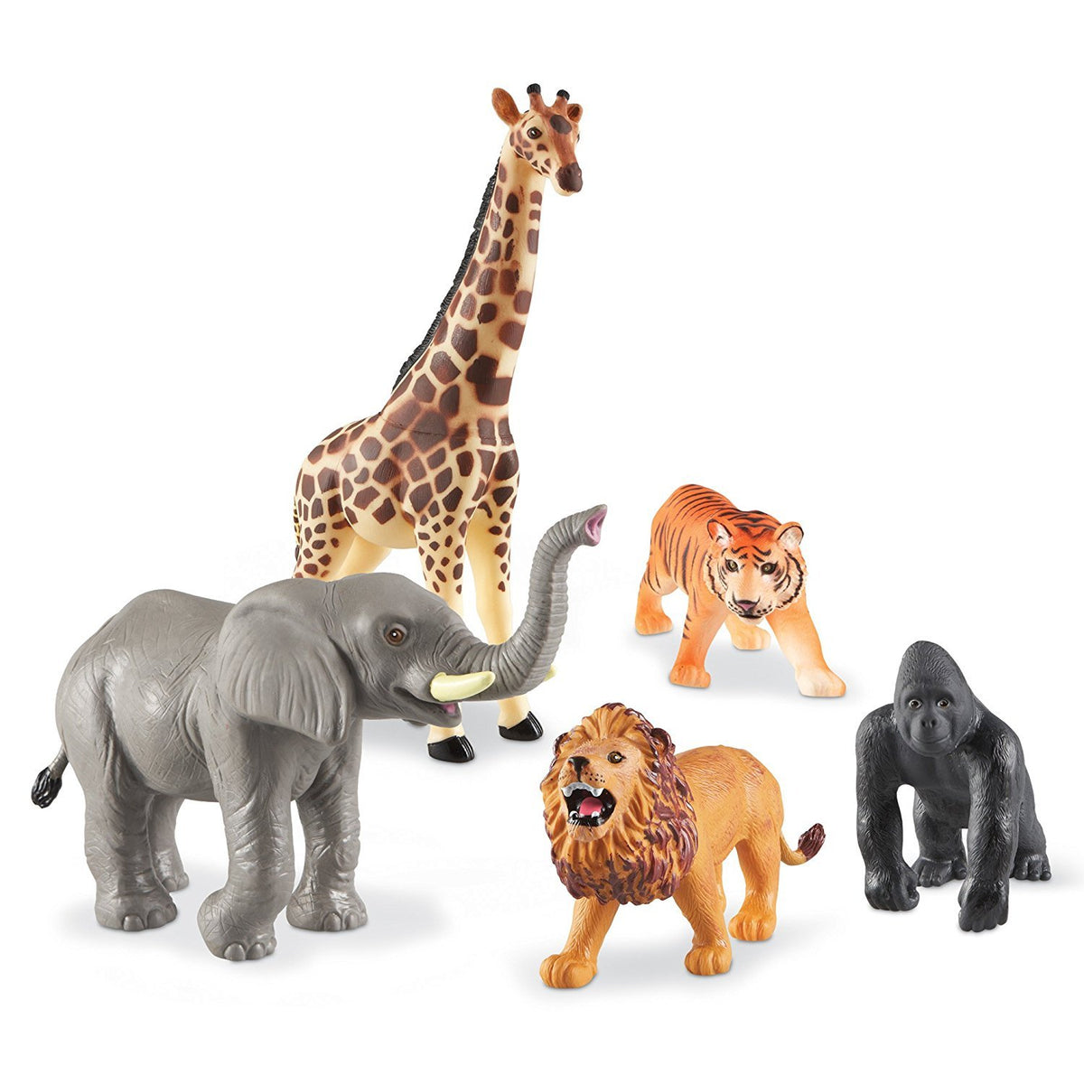 Learning Resources Jumbo Jungle Lion figure for imaginative play and language learning.