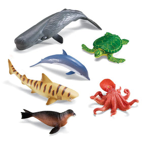 Learning Resources jumbo ocean whale large durable figure for imaginative sea adventures
