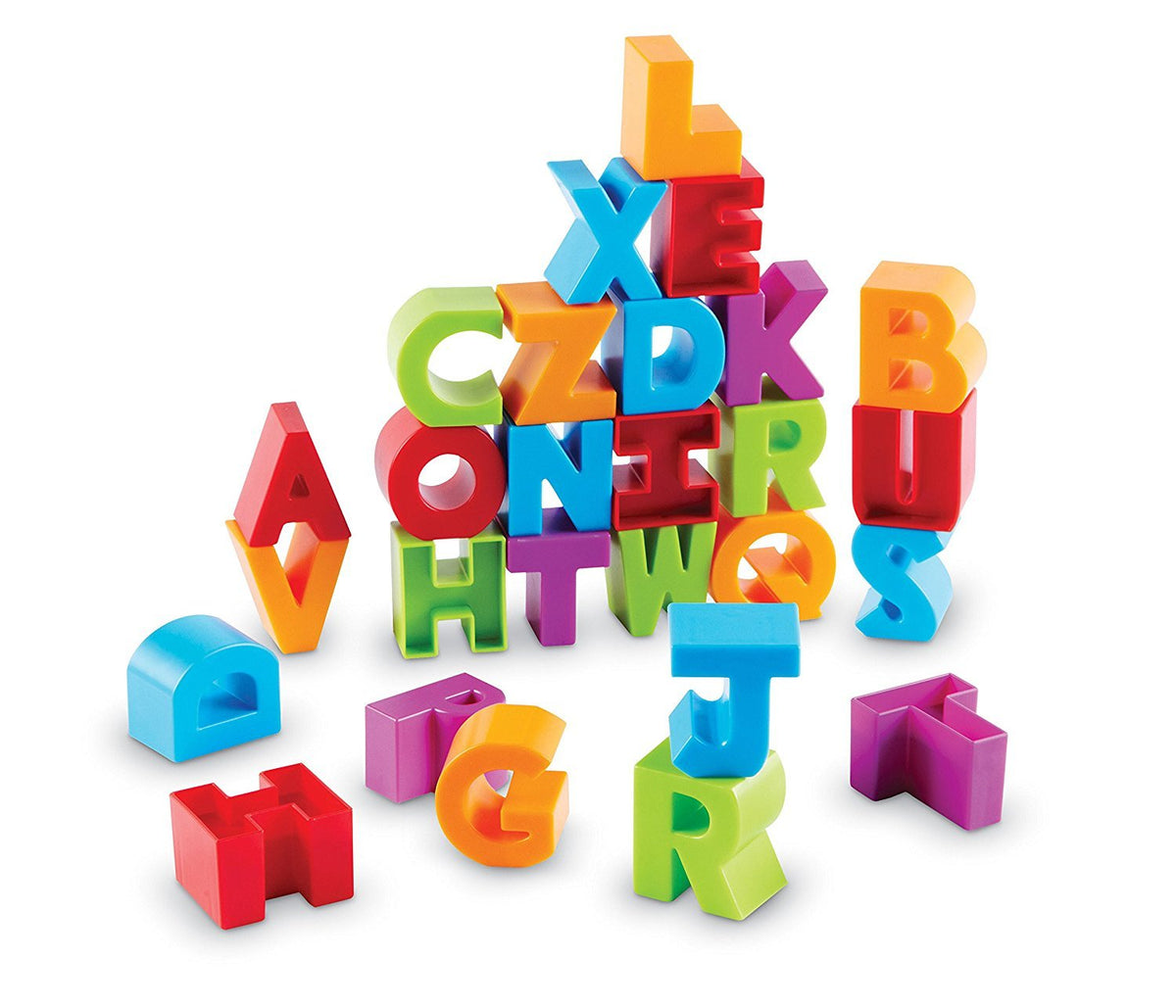 Learning Resources Letter Blocks letters-collection promote tactile alphabet recognition and motor skills