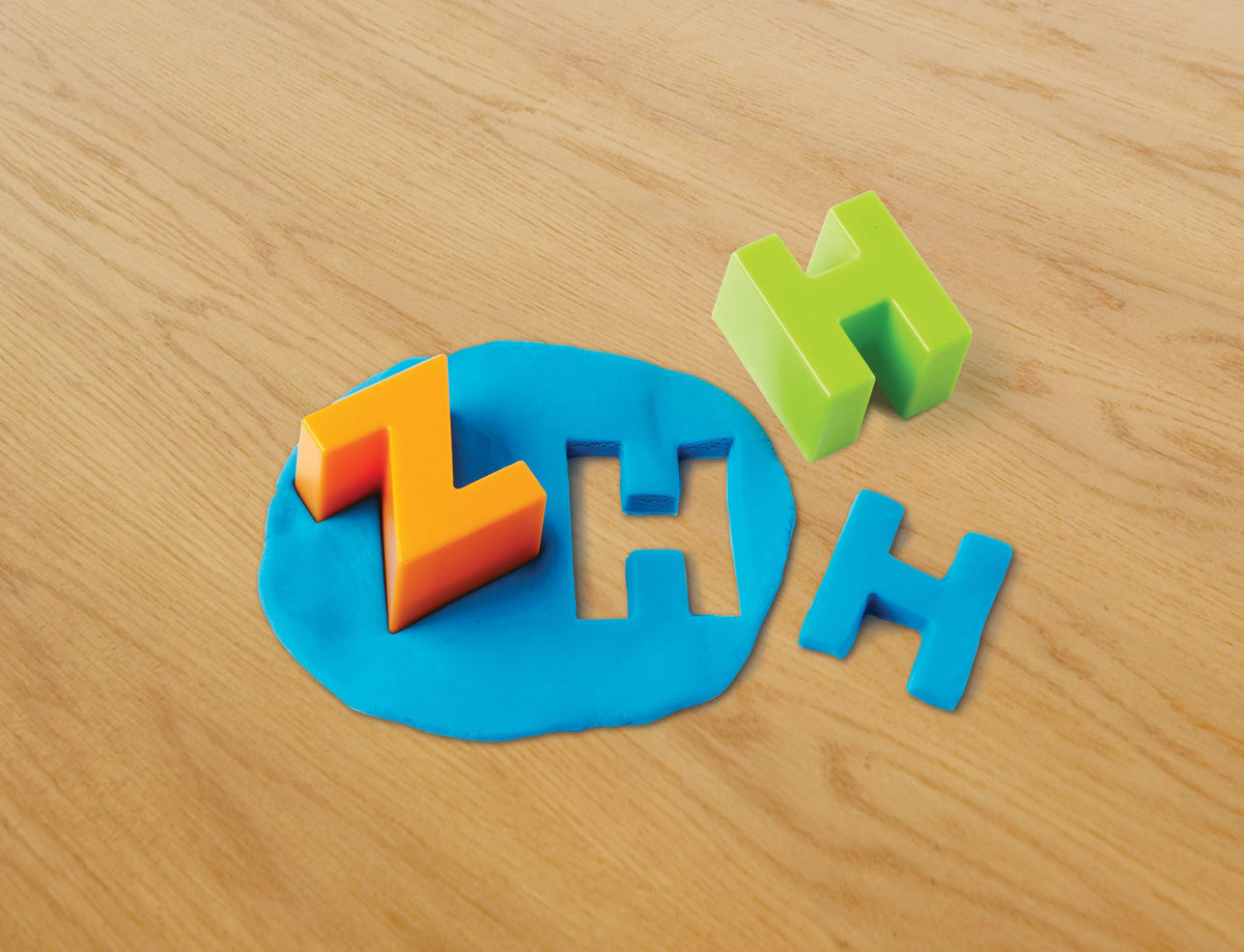 Learning Resources Letter Blocks stacking-towers enable tower building and sequencing play