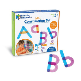 Learning Resources letter construction assembly pieces for hands-on alphabet learning