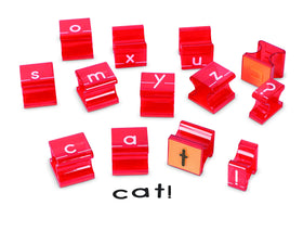 Learning Resources lowercase alphabet stamps with punctuation aids early writing and sentence assembly